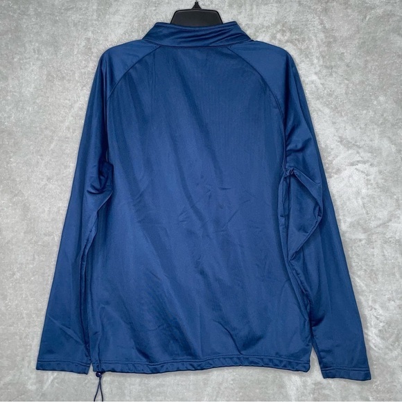 Boombah Full Zip Up Sweater Adjustable Cinch Waist Blue & Orange Active Size XL - Picture 4 of 10